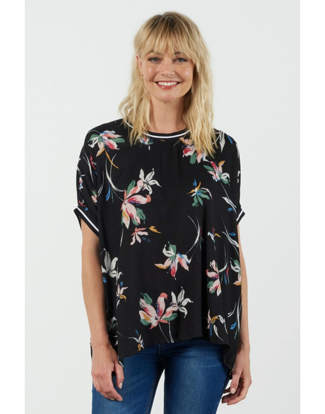 Callie Top (Harlow Print)