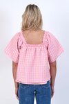 Parade Top (Pink Check)