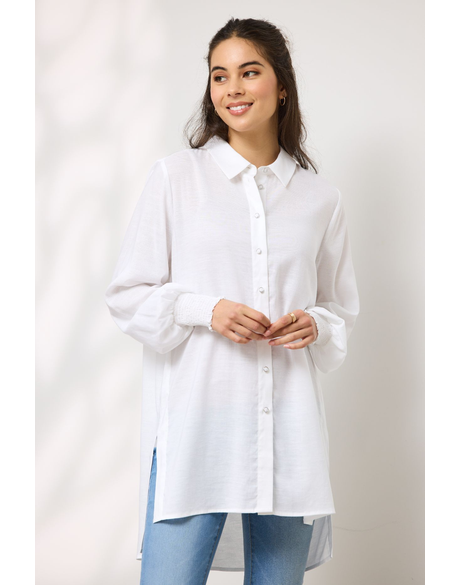 Blair Shirt (White) - Labels-Duo : Just Looking - Duo S23 SALES23