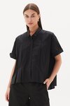 Inverted Pleat Detail Shirt 