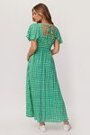 Sylvia Dress (Green Check)