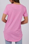 Marvellous Tee (Bright Pink)