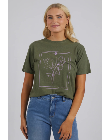 Laurel Tee (Clover) - Tee's : Just Looking - Elm S23