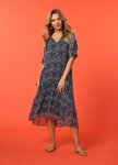 Tarsh Dress (Indigo Multi)