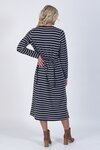 Merino Long Sleeve Dress w/ Tie Back