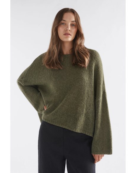 Agna Sweater - Knitwear : Just Looking - Elk W24