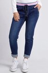 Melody Denim Jogger (Indigo)