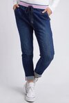 Melody Denim Jogger (Indigo)