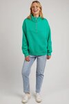 College Zip Crew (Bright Green)