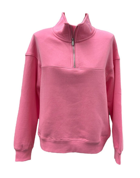 College Zip Crew (Bubblegum Pink)