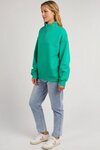 College Zip Crew (Bright Green)