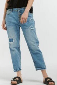 Ginny Jean (Denim) - Jeans : Just Looking - Italian Star S23 W24SALE