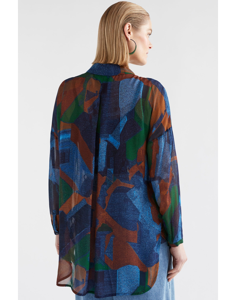 Eir Sheer Shirt - Tops : Just Looking - Elk S24