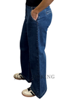 High Rise Wide Leg Jean