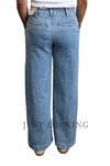 High Rise Wide Leg Jean