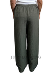 Organically Grown Linen Pull-On Pant