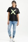 Chris Tee (Black w Lime X)