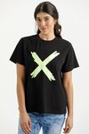 Chris Tee (Black w Lime X)