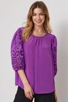 Lorne Embroidered Top