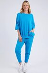 Mazie Sweat (Ibiza Blue)