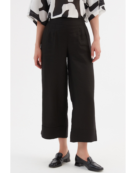 Wide Leg Linen Pant