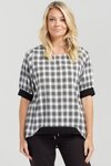 Havana Top (Black Plaid)