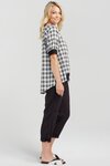 Havana Top (Black Plaid)