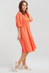 Sienna Dress (Coral)