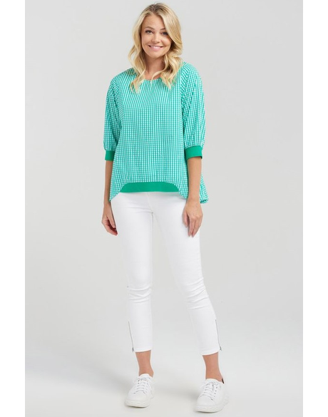 Taylor Top (Green Check)