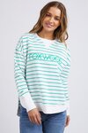 Simplified Stripe Crew (Green)