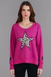 Stratford Leoaprd Star Sweater 