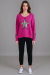 Stratford Leoaprd Star Sweater 