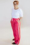 Indiana Side Stripe Wide Leg Pant