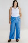 Indiana Side Stripe Wide Leg Pant