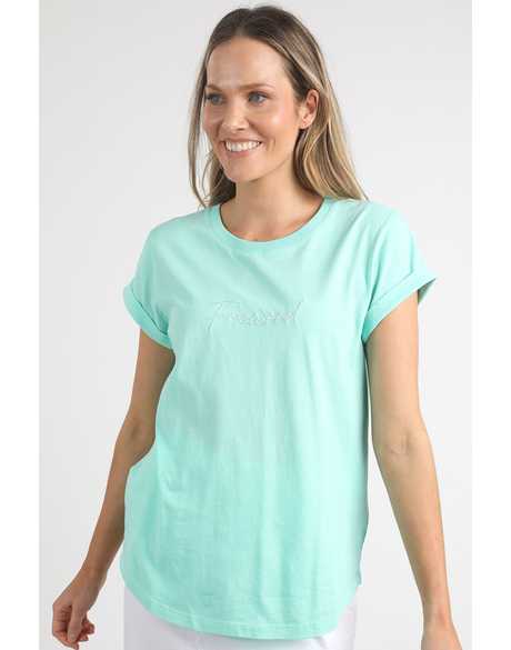 Signature Tee (Neon Mint)