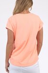 Signature Tee (Neon Peach)