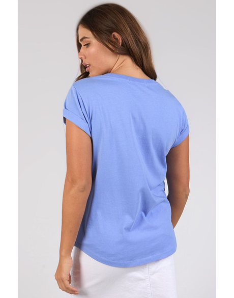 Signature Tee (Neon Blue)