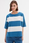 Boxy Stripe Top