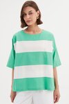 Boxy Stripe Top