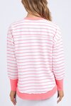 Simplified Crew Stripe (Neon Pink)