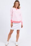 Simplified Crew Stripe (Neon Pink)