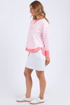 Simplified Crew Stripe (Neon Pink)