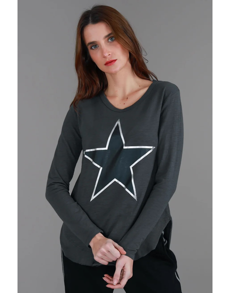 Wonder Silver Star Tee