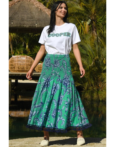 A Shirr Delight Skirt