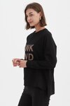 Embossed Metallic WKND Sweat