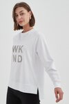 Embossed Metallic WKND Sweat