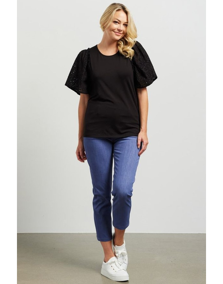 Tilly Top (Black/Black)