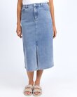 Eloise Denim Midi Skirt