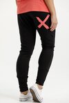 Apartment Pants (Black w Berry X)