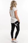 Apartment Pants - Black w/ White X